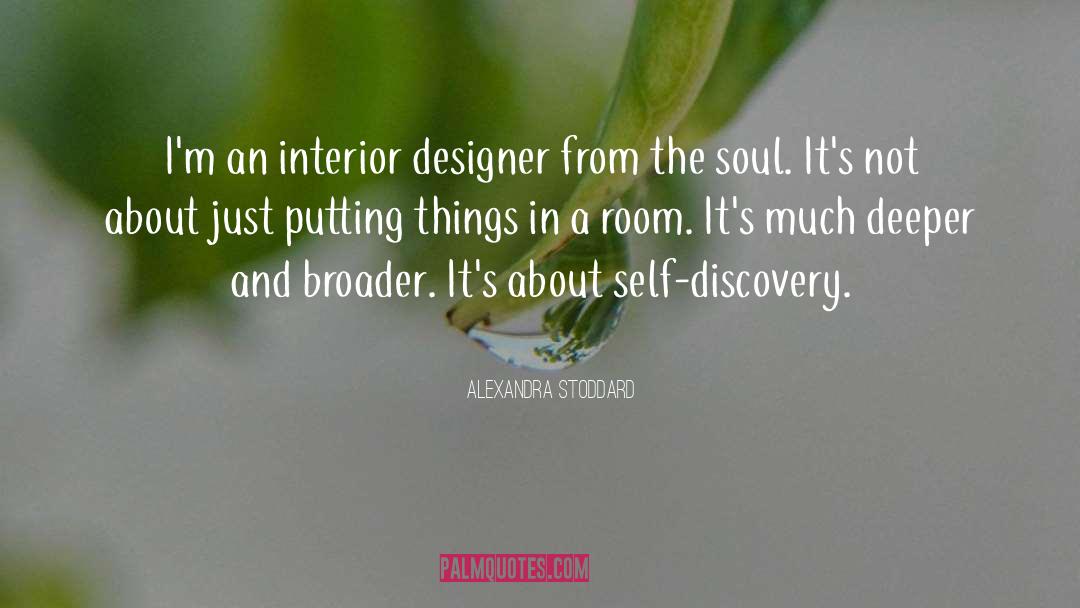 Interior Designer quotes by Alexandra Stoddard