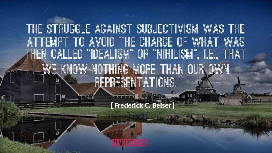 Interior Struggle quotes by Frederick C. Beiser