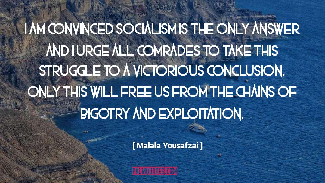 Interior Struggle quotes by Malala Yousafzai
