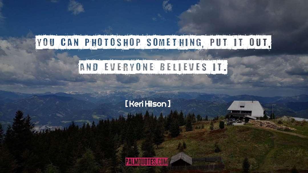 Interlacing Photoshop quotes by Keri Hilson