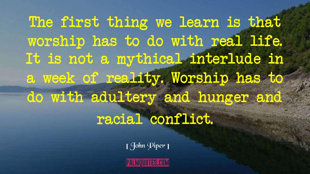 Interlude quotes by John Piper