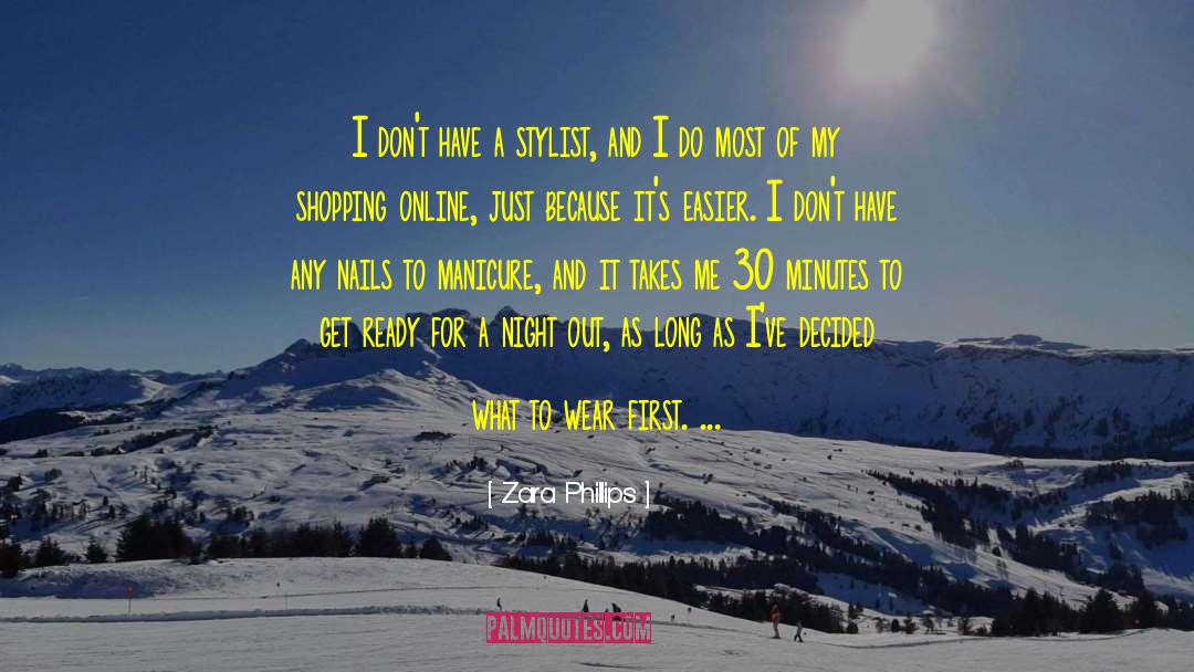 Intermesh Shopping quotes by Zara Phillips