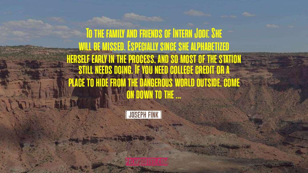 Intern quotes by Joseph Fink