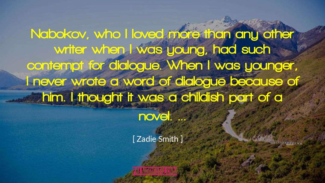 Internal Dialogue quotes by Zadie Smith