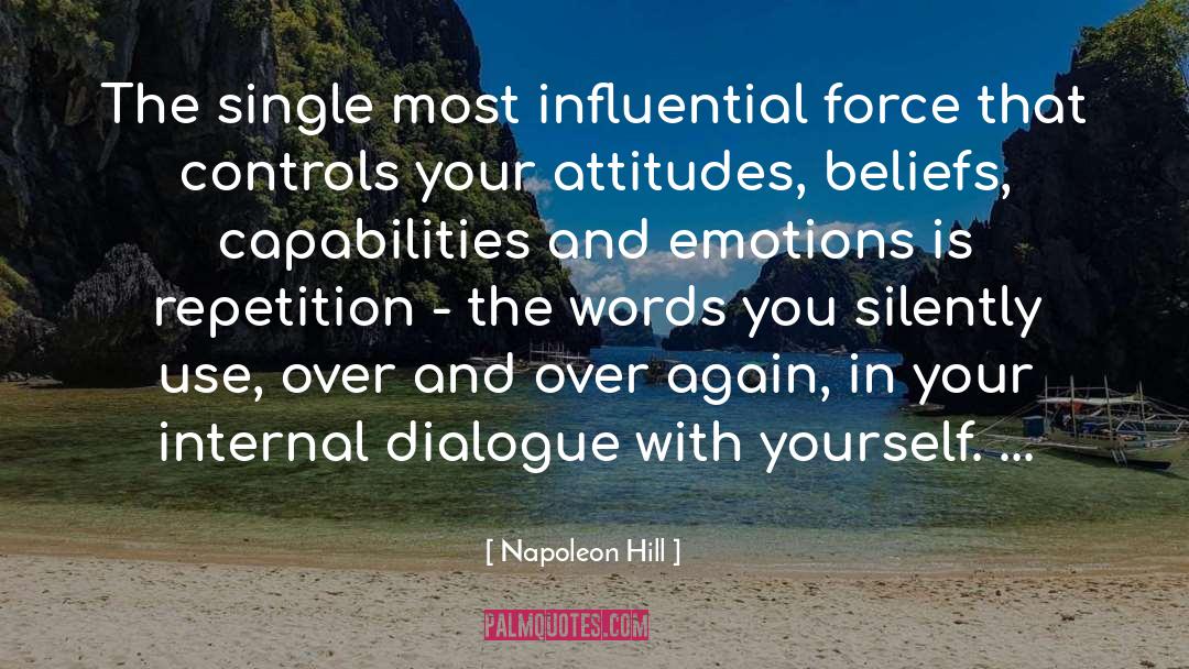 Internal Dialogue quotes by Napoleon Hill