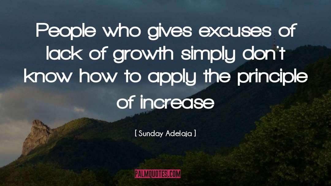 Internal Growth quotes by Sunday Adelaja