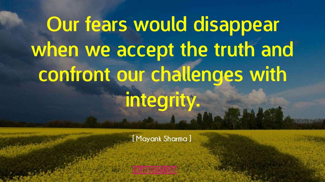 Internal Integrity quotes by Mayank Sharma