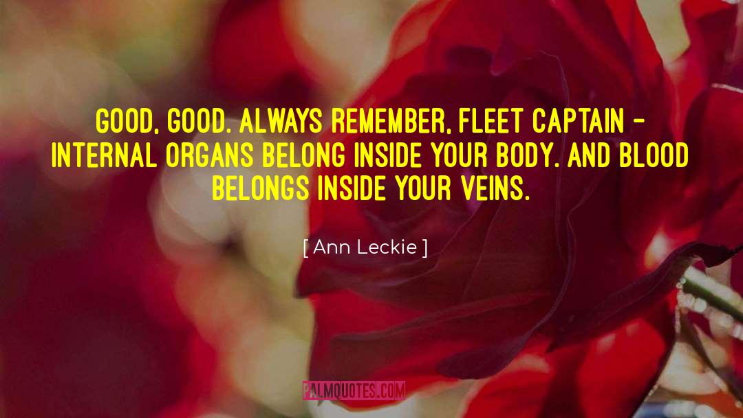 Internal Organs quotes by Ann Leckie