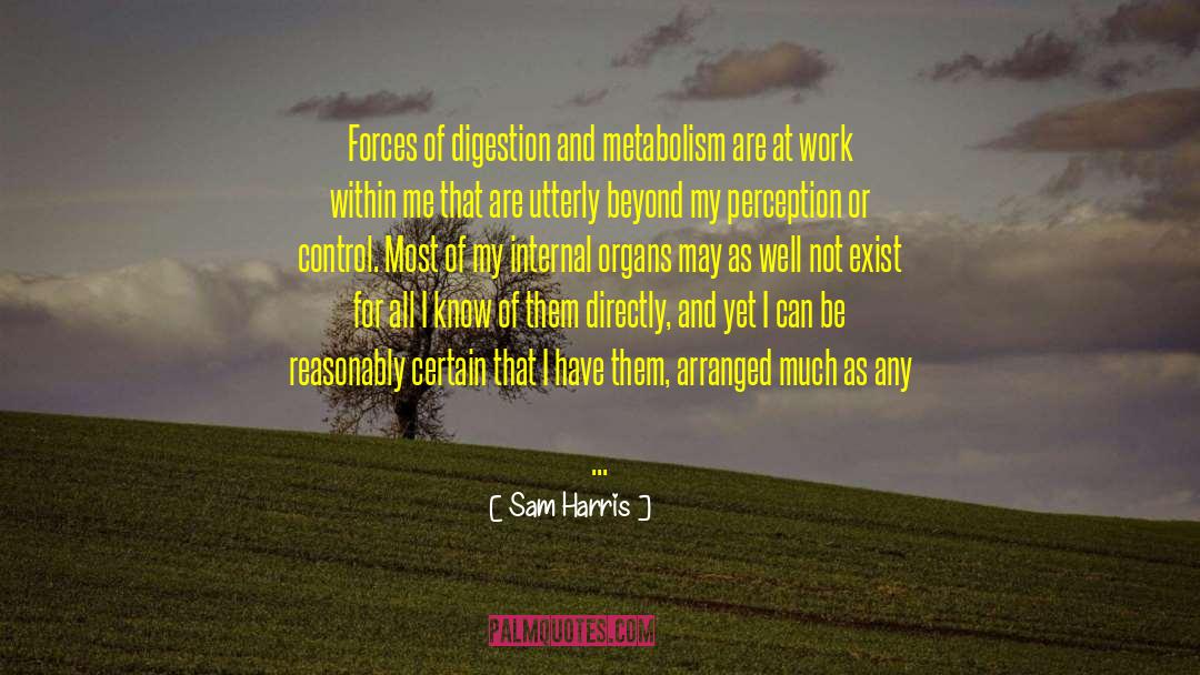Internal Organs quotes by Sam Harris