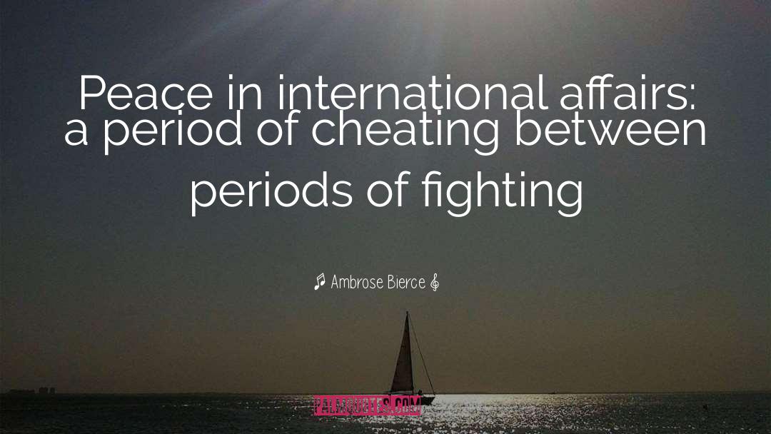 Internal Peace quotes by Ambrose Bierce