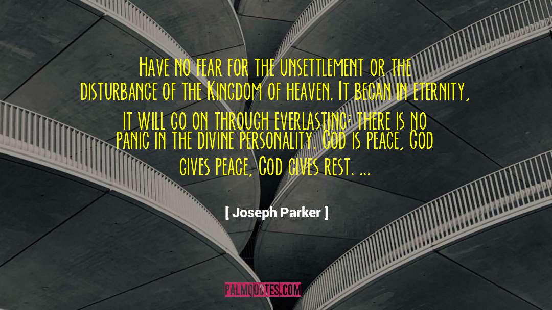 Internal Personality quotes by Joseph Parker