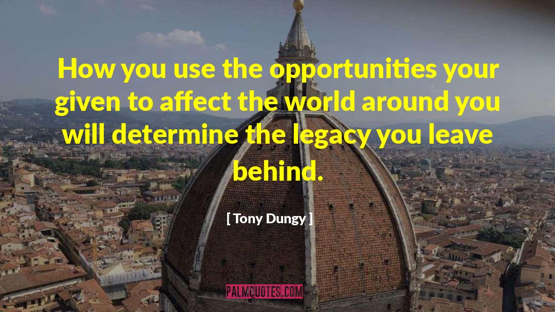 Internal World quotes by Tony Dungy