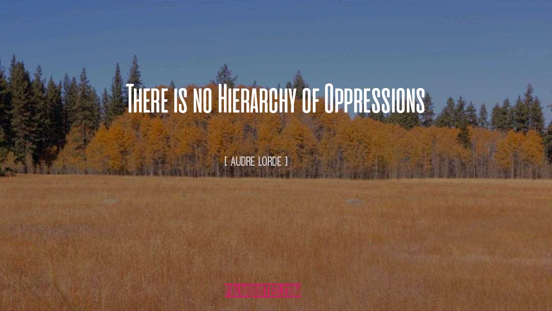 Internalized Oppression quotes by Audre Lorde