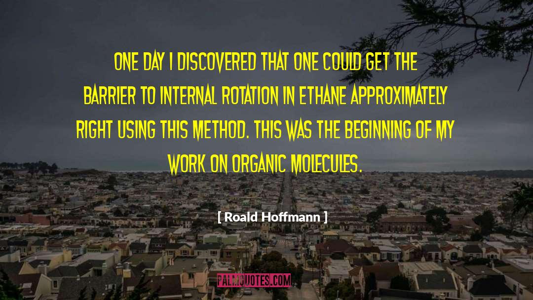 Internals quotes by Roald Hoffmann
