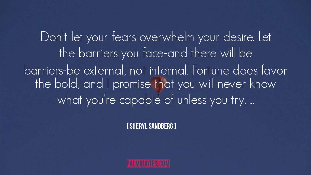 Internals quotes by Sheryl Sandberg
