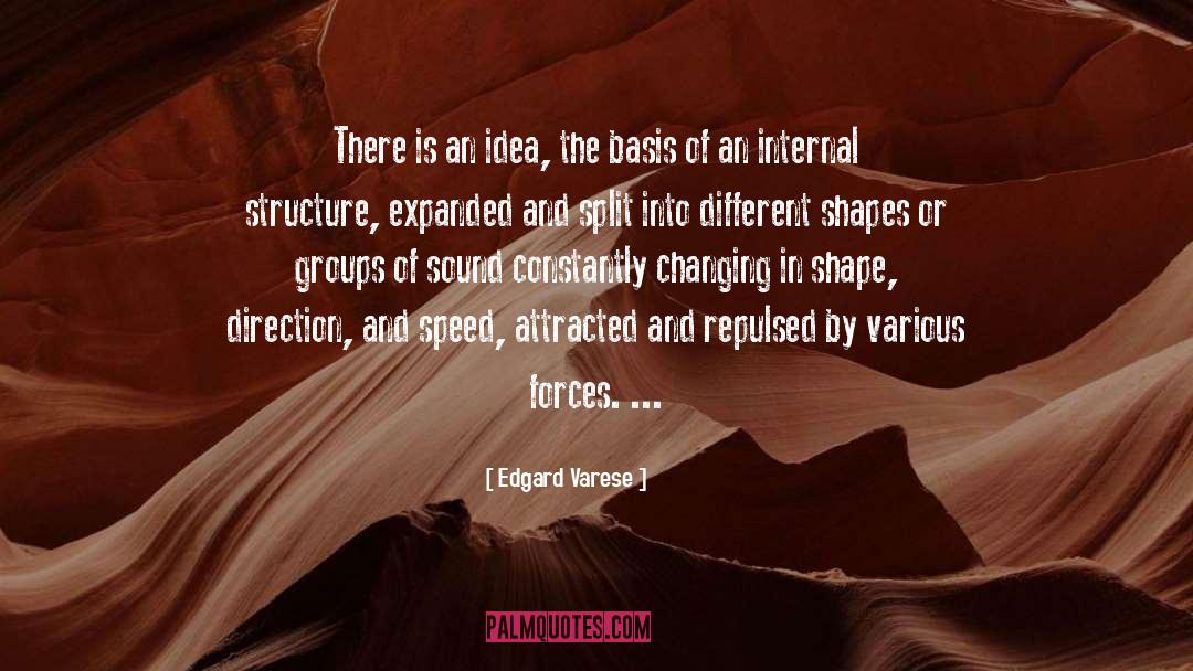 Internals quotes by Edgard Varese