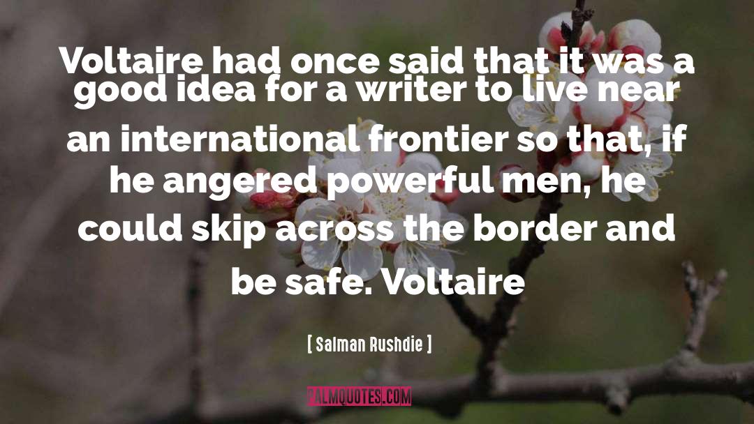 International Abduction quotes by Salman Rushdie