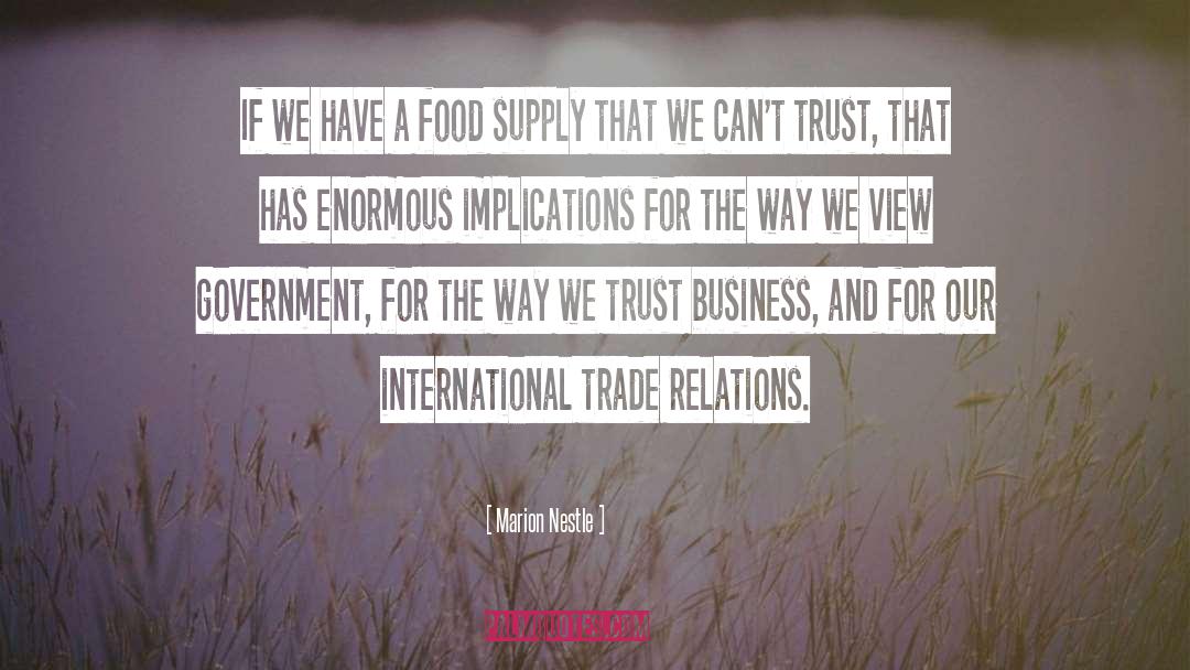 International Abduction quotes by Marion Nestle