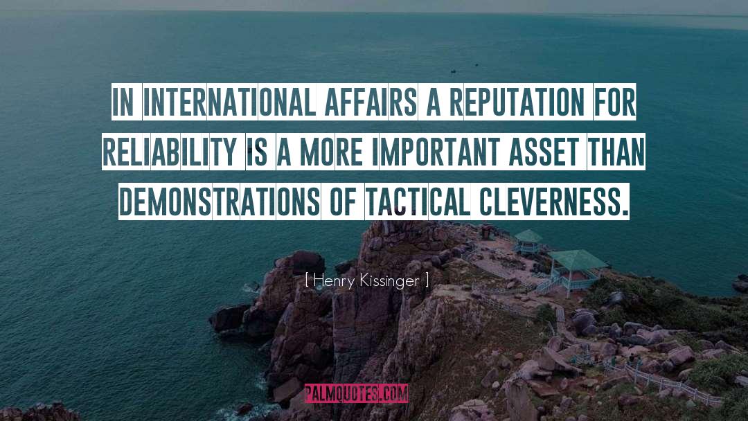 International Affairs quotes by Henry Kissinger