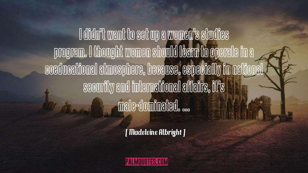 International Affairs quotes by Madeleine Albright