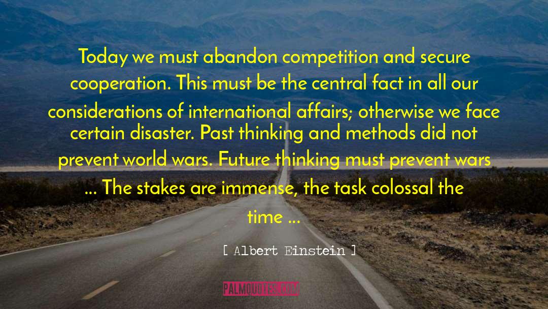 International Affairs quotes by Albert Einstein