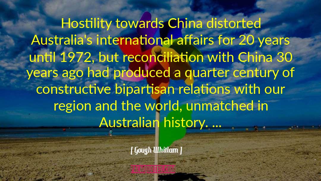 International Affairs quotes by Gough Whitlam