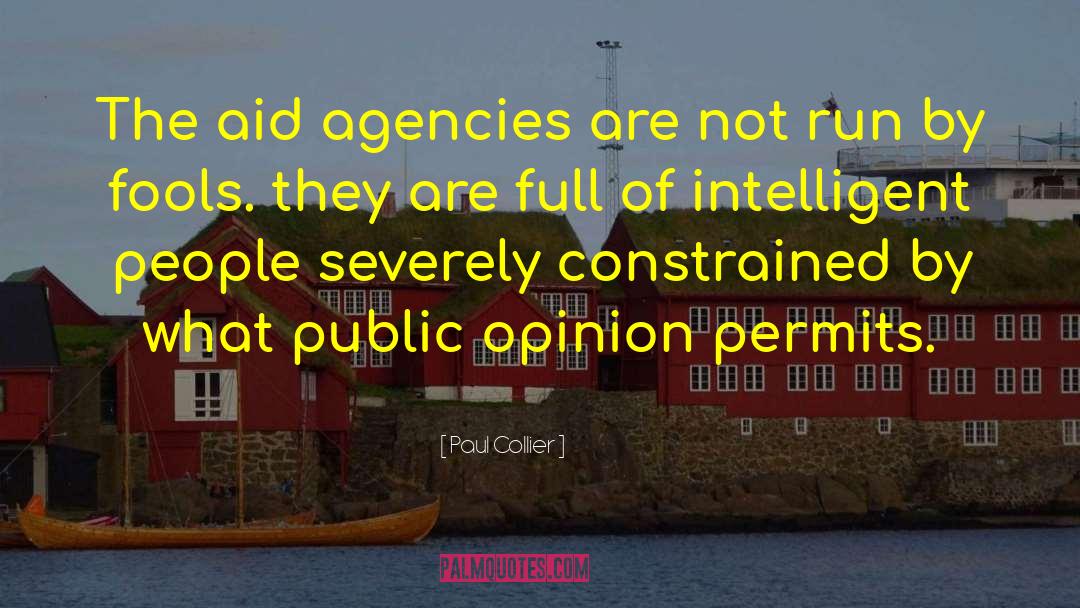 International Aid quotes by Paul Collier