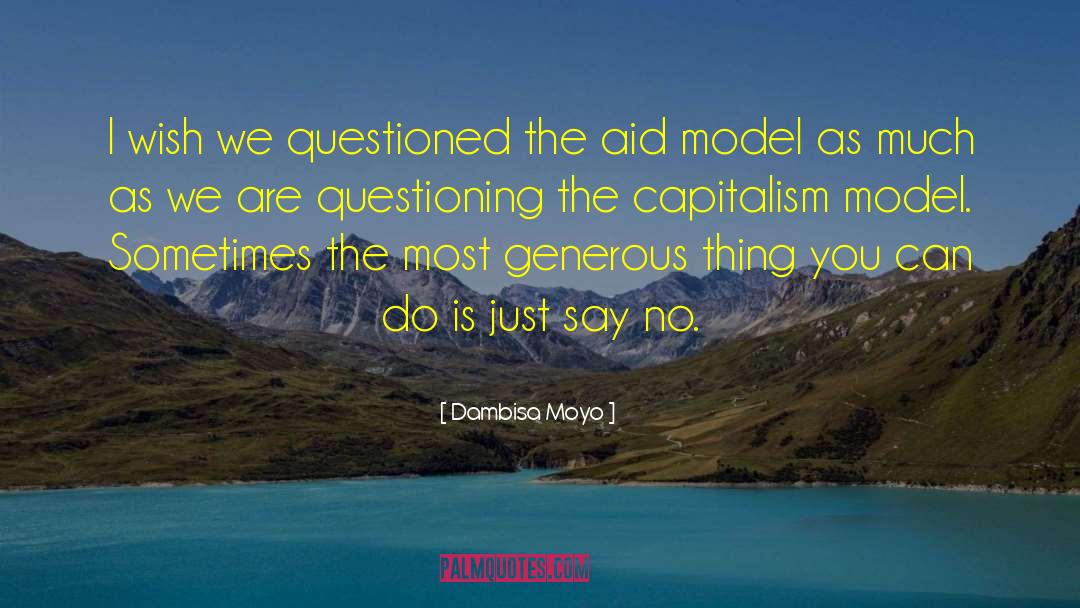 International Aid quotes by Dambisa Moyo