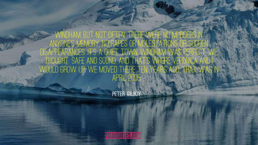 International Best Seller quotes by Peter Gilboy