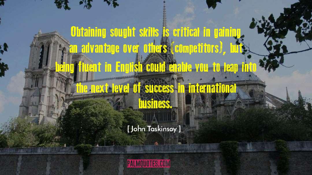 International Business quotes by John Taskinsoy