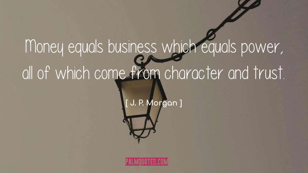 International Business quotes by J. P. Morgan