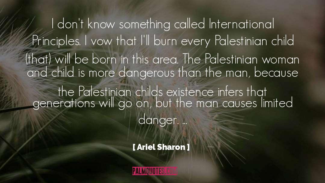 International Child Abduction quotes by Ariel Sharon
