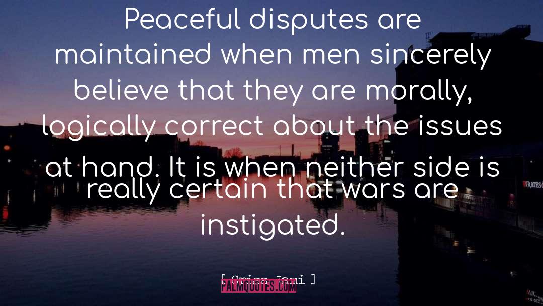 International Conflict quotes by Criss Jami