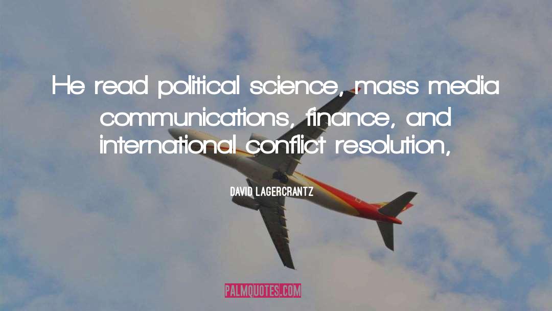 International Conflict quotes by David Lagercrantz