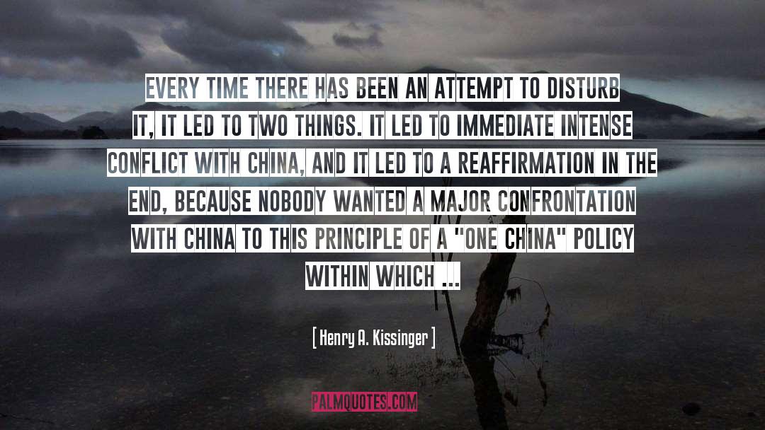 International Cop quotes by Henry A. Kissinger