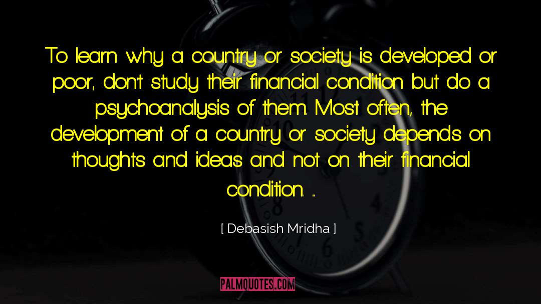International Development quotes by Debasish Mridha