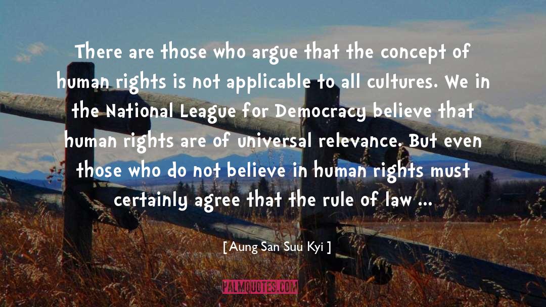 International Human Rights Law quotes by Aung San Suu Kyi
