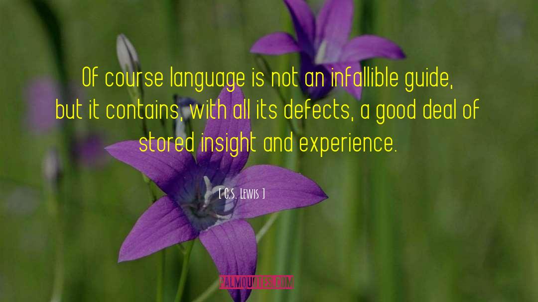 International Language quotes by C.S. Lewis