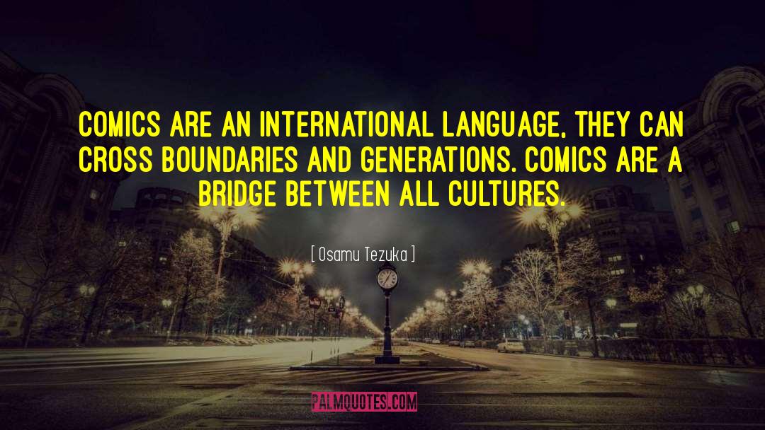 International Language quotes by Osamu Tezuka