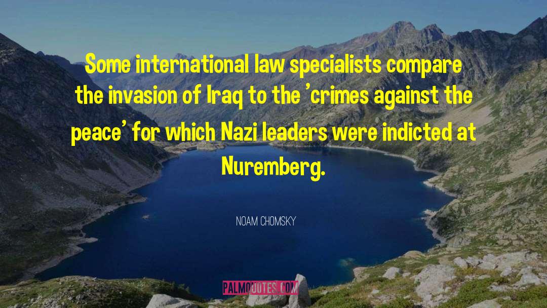 International Law quotes by Noam Chomsky