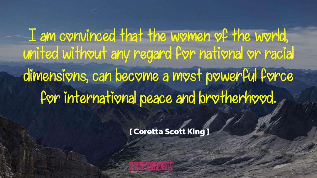 International Peace quotes by Coretta Scott King