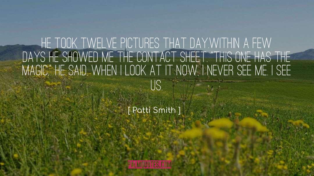 International Photography Day quotes by Patti Smith