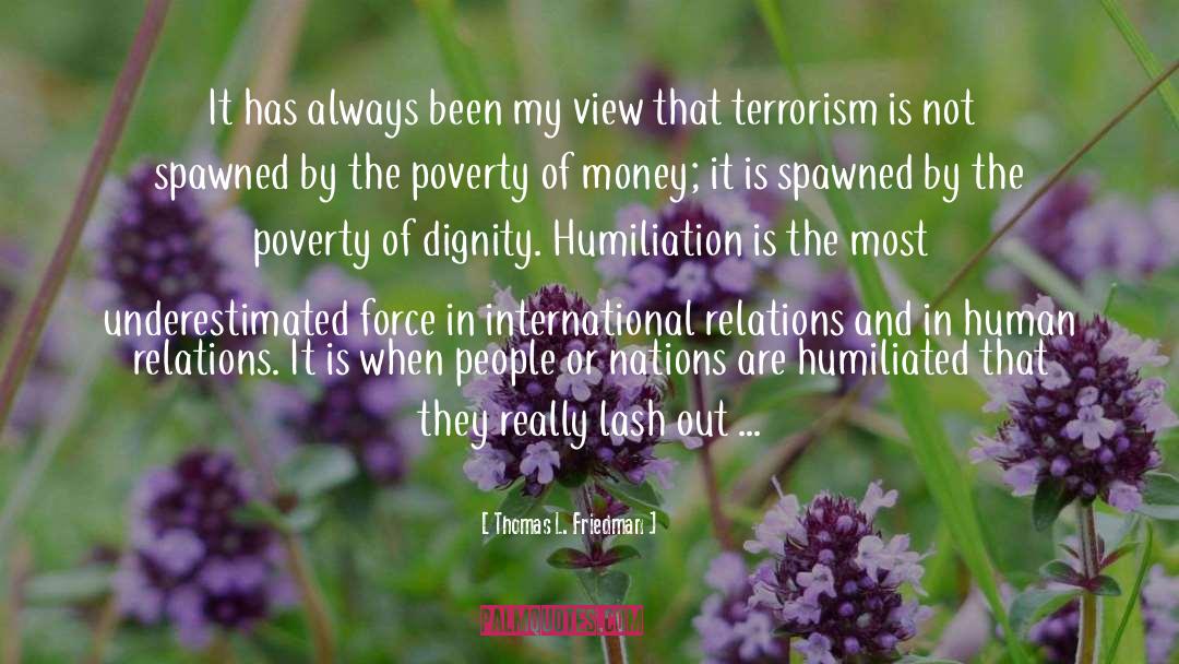 International Relations quotes by Thomas L. Friedman