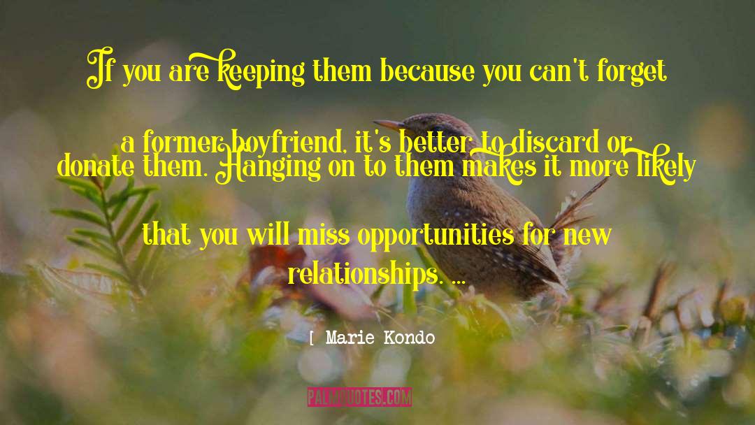 International Relationships quotes by Marie Kondo