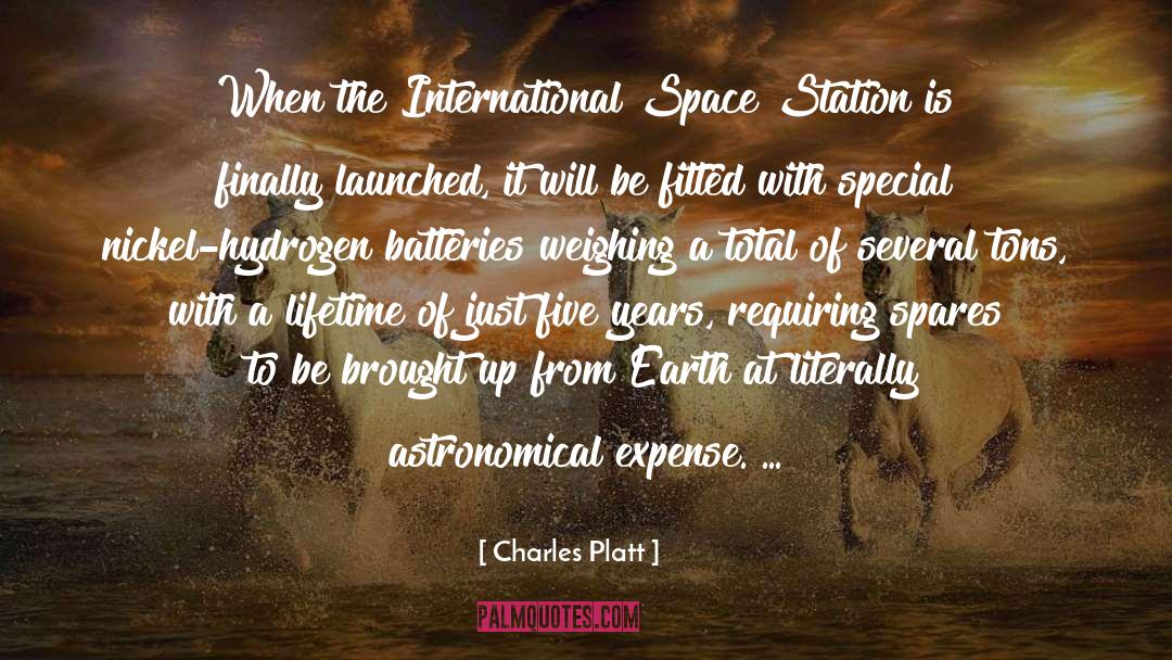 International Space Station quotes by Charles Platt