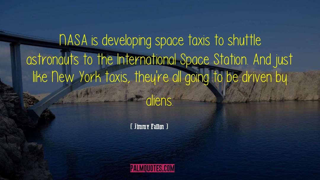 International Space Station quotes by Jimmy Fallon