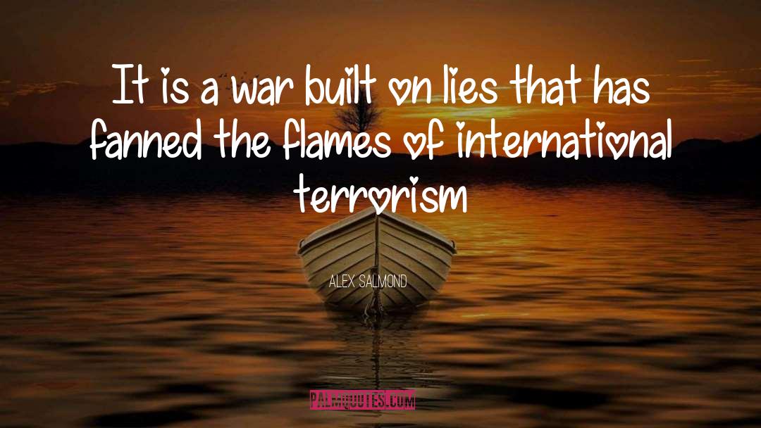 International Terrorism quotes by Alex Salmond