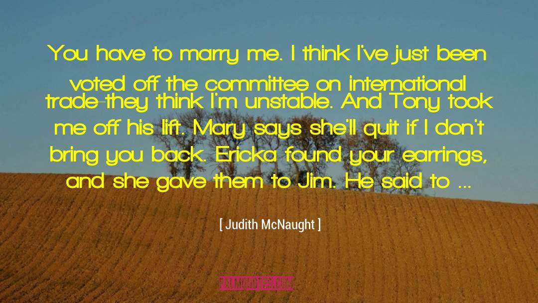 International Trade quotes by Judith McNaught