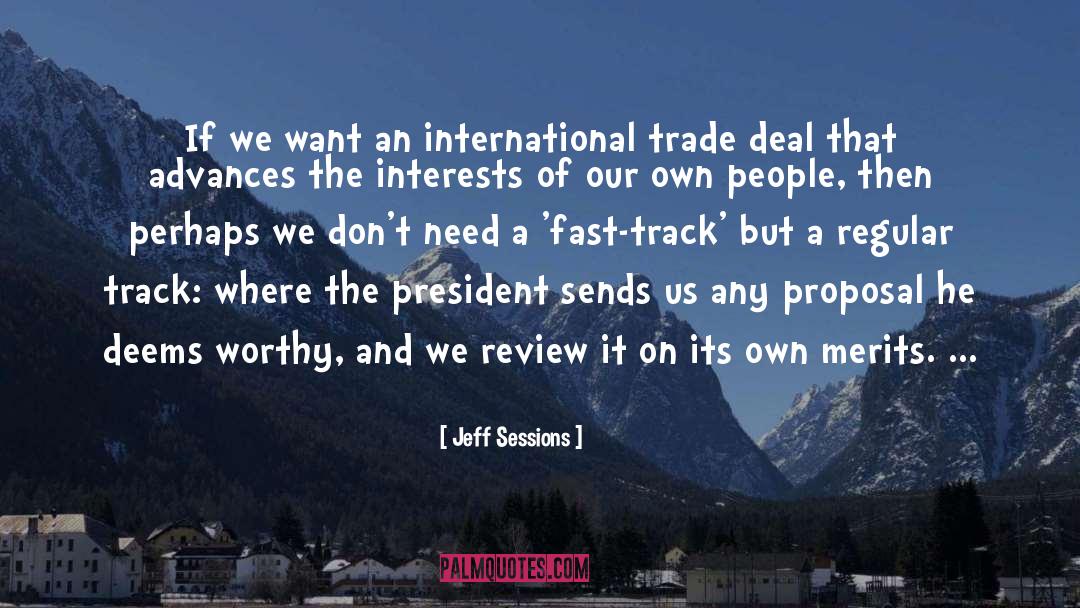 International Trade quotes by Jeff Sessions