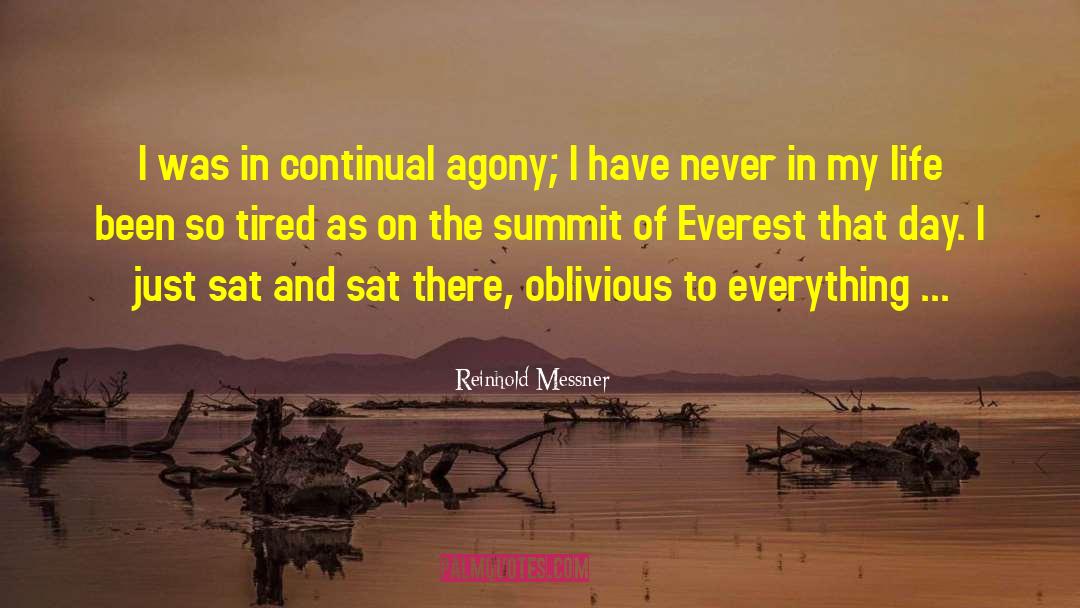 International Travel quotes by Reinhold Messner